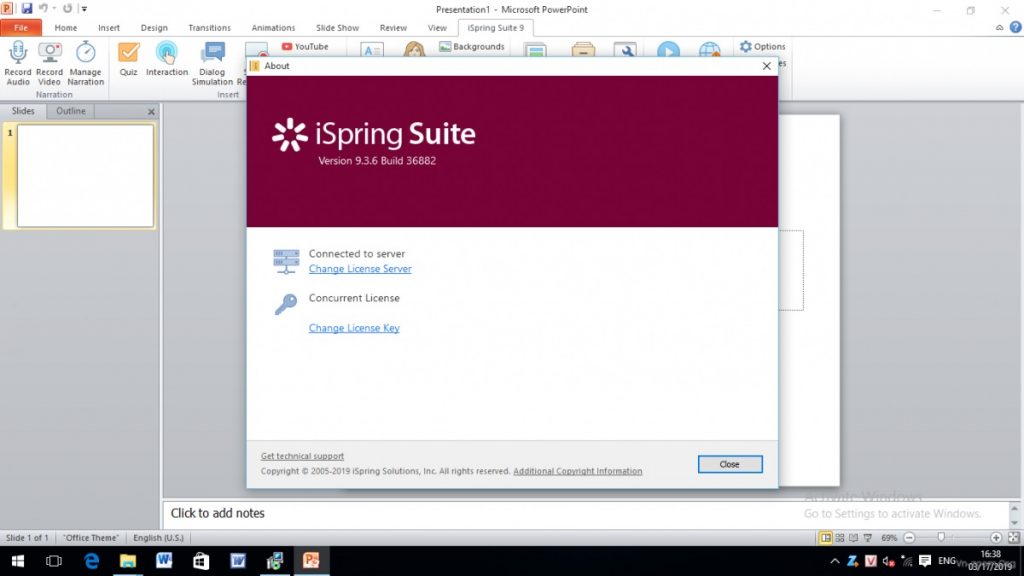 Phần mềm tạo bài giảng e learning ispring suite 8